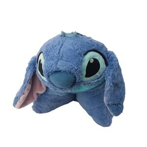 Disney Stitch Pillow Pet Sleeptime Lilo & Stitch Plush‎ Pillow 20" Blue